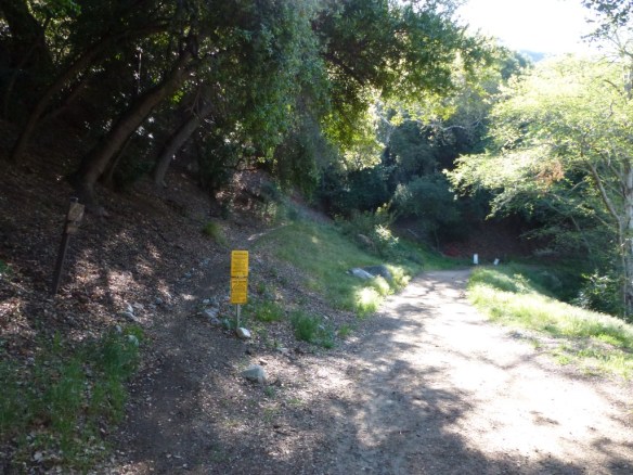 Lower Sunset Ridge Trailhead.