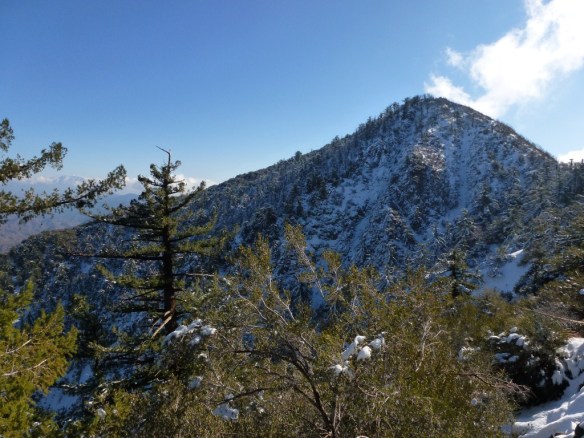 View of San Gabriel Peak.