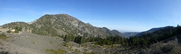 Pacific Crest Trail near Islip Saddle. (click to enlarge).
