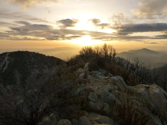 View from the south end of Mt. Markham.
