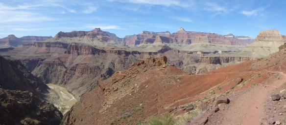 The Grandeur of the  South Kaibab Trail as seen just below the Tonto Platform.