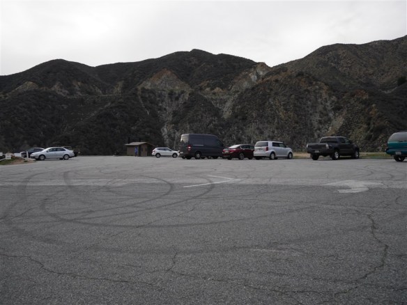 Parking area at East Fork.